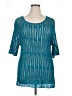 Sundance 100% Linen Teal Pullover Sweater Size XL - photo 1