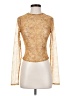 Lulus Gold Long Sleeve Top Size S - photo 1