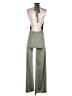 Assorted Brands Solid Green Jumpsuit Size M - photo 2