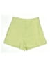Shein 100% Polyester Solid Green Shorts Size 6 - photo 1