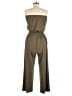 Zesica Solid Brown Jumpsuit Size M - photo 2