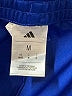 Adidas 100% Recycled Polyester Graphic Blue Athletic Shorts Size M (kids) - photo 3