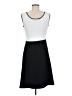 Studio One Color Block Black Casual Dress Size 6 - photo 2
