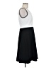 Studio One Color Block Black Casual Dress Size 6 - photo 4