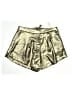 Dylan Lex Metallic Gold Shorts Size XL - photo 1