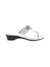 Marc Fisher Silver Sandals Size 8 - photo 1