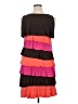Madison Color Block Orange Cocktail Dress Size XL - photo 2