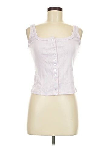 Pink Rose Tank Top (view 1)