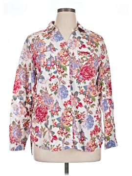 Gloria Vanderbilt Long Sleeve Blouse
