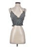 Missguided Silver Sleeveless Top Size S - photo 1