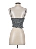 Missguided Silver Sleeveless Top Size S - photo 2