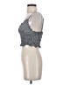 Missguided Silver Sleeveless Top Size S - photo 5