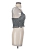 Missguided Silver Sleeveless Top Size S - photo 4