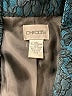 Chico's 100% Polyester Paisley Teal Blazer Size Sm (0) - photo 6