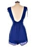 One Clothing Solid Blue Romper Size M - photo 2