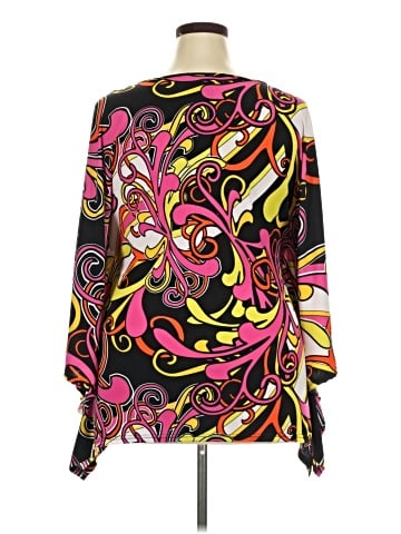 Ashley Stewart Long Sleeve Blouse (view 2)