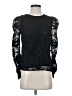Stevie May 100% Cotton Black Long Sleeve Top Size S - photo 1