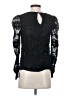 Stevie May 100% Cotton Black Long Sleeve Top Size S - photo 2