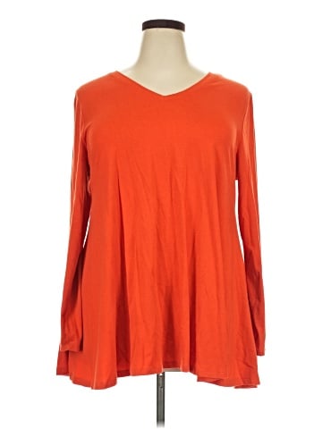 Lane Bryant Long Sleeve T-Shirt (view 1)