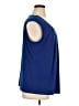Jones Studio Blue Sleeveless Blouse Size 1X - photo 4