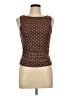 Dylan Ryan Brown Sleeveless Top Size L - photo 1