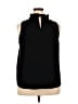 J.Crew 100% Polyester Black Sleeveless Blouse Size XXL - photo 2