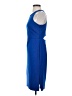 Calvin Klein Solid Blue Cocktail Dress Size 2 - photo 5