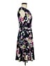 Wisp Floral Black Casual Dress Size 6 - photo 4