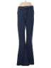 Shein Chevron-herringbone Blue Jeans Size 4 - photo 1