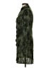 MNG Animal Print Green Cocktail Dress Size L - photo 5