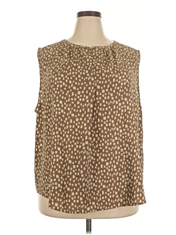 Monday Fun Sleeveless Blouse (view 1)