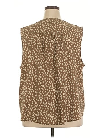 Monday Fun Sleeveless Blouse (view 2)