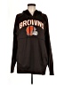 NFL Brown Zip Up Hoodie Size L - photo 1