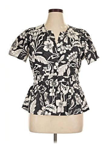 By Anthropologie Short Sleeve Blouse (view 1)
