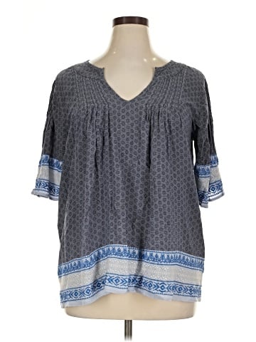 Gap 3/4 Sleeve Blouse (view 1)