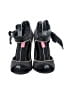 Betsey Johnson Black Heels Size 9 1/2 - photo 2
