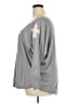 Aaeda Floral Gray Pullover Sweater Size 3X - photo 5