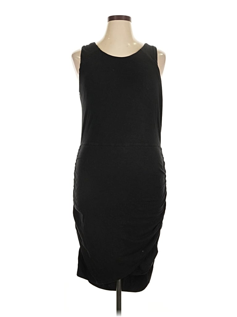 Pre-owned Athleta Cocktail Dress In Black