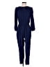 Old Navy 100% Viscose Solid Blue Jumpsuit Size M - photo 1