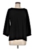 Halogen Black 3/4 Sleeve Top Size M - photo 1