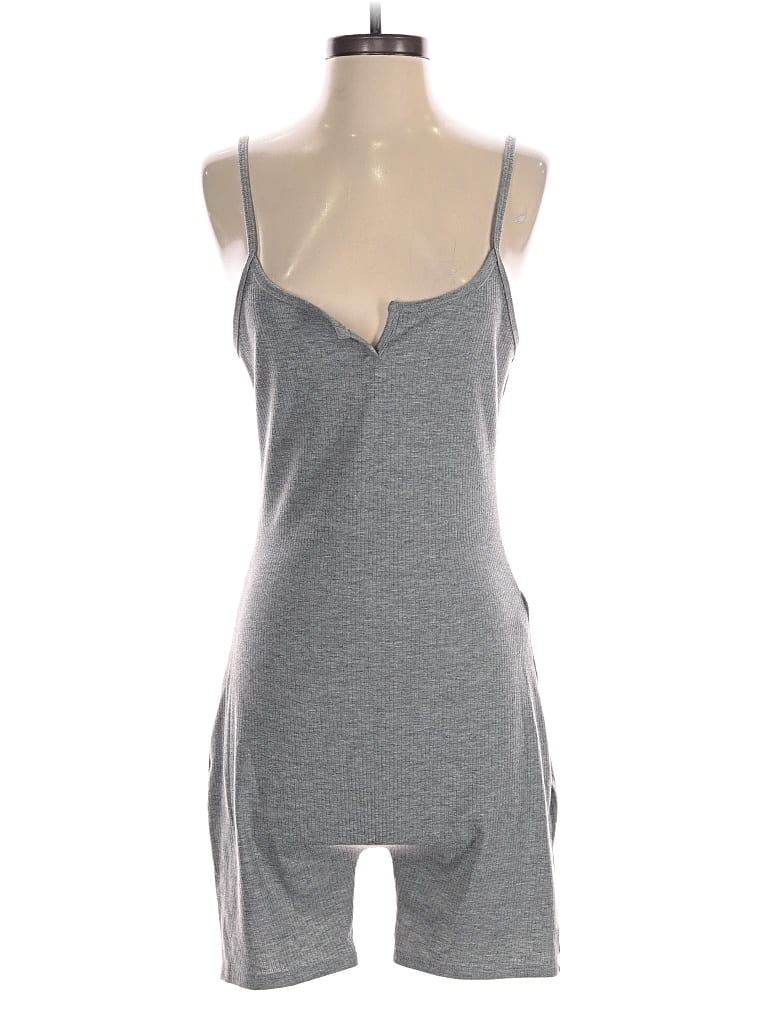 Pre-owned Love J Romper In Gray