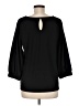 Halogen Black 3/4 Sleeve Top Size M - photo 2