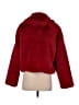 NY&C 100% Polyester Red Faux Fur Jacket Size XS - photo 2