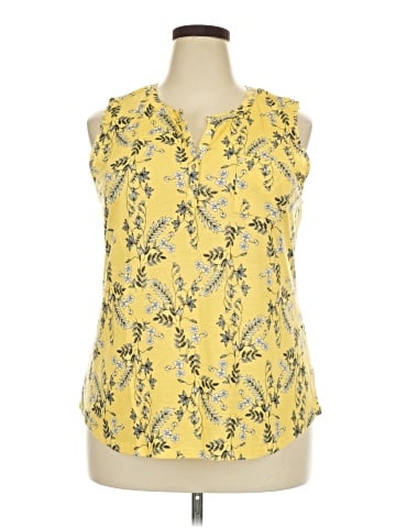 Liz Claiborne Sleeveless Blouse (view 1)
