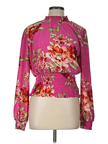 WAYF Long Sleeve Blouse (view 1)