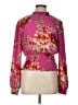 WAYF 100% Polyester Pink Long Sleeve Blouse Size L - photo 1