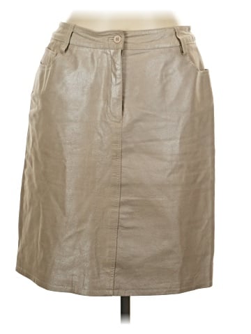 Newport News Leather Skirt (view 1)