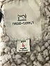 Thread & Supply 100% Polyester Gray Faux Fur Vest Size S - photo 6