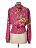 WAYF 100% Polyester Pink Long Sleeve Blouse Size L - photo 2