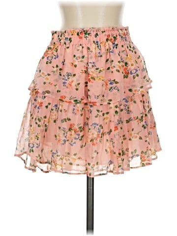 LoveShackFancy Silk Skirt (view 1)